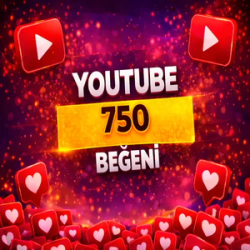  ⚡GARANTİLİ YOUTUBE 750 BEĞENİ⚡